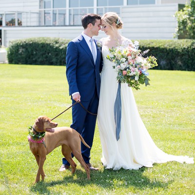 Wedding At Saltwater Farm Vineyard:
Erin & Eric are Married: A sneak peek!